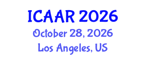 International Conference on Antibiotics and Antibiotic Resistance (ICAAR) October 28, 2026 - Los Angeles, United States International Conference on Antibiotics and Antibiotic Resistance (ICAAR) October 28, 2026 - Los Angeles, United States