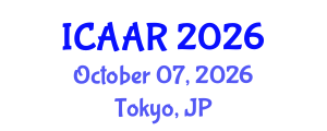 International Conference on Antibiotics and Antibiotic Resistance (ICAAR) October 07, 2026 - Tokyo, Japan International Conference on Antibiotics and Antibiotic Resistance (ICAAR) October 07, 2026 - Tokyo, Japan