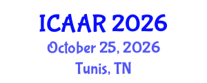 International Conference on Antibiotics and Antibiotic Resistance (ICAAR) October 25, 2026 - Tunis, Tunisia International Conference on Antibiotics and Antibiotic Resistance (ICAAR) October 25, 2026 - Tunis, Tunisia