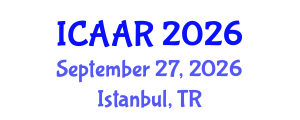 International Conference on Antibiotics and Antibiotic Resistance (ICAAR) September 27, 2026 - Istanbul, Turkey International Conference on Antibiotics and Antibiotic Resistance (ICAAR) September 27, 2026 - Istanbul, Turkey