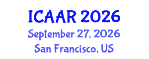 International Conference on Antibiotics and Antibiotic Resistance (ICAAR) September 27, 2026 - San Francisco, United States International Conference on Antibiotics and Antibiotic Resistance (ICAAR) September 27, 2026 - San Francisco, United States