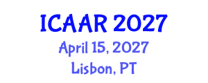 International Conference on Antibiotics and Antibiotic Resistance (ICAAR) April 15, 2027 - Lisbon, Portugal International Conference on Antibiotics and Antibiotic Resistance (ICAAR) April 15, 2027 - Lisbon, Portugal