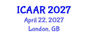 International Conference on Antibiotics and Antibiotic Resistance (ICAAR) April 22, 2027 - London, United Kingdom International Conference on Antibiotics and Antibiotic Resistance (ICAAR) April 22, 2027 - London, United Kingdom