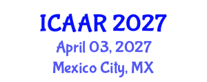 International Conference on Antibiotics and Antibiotic Resistance (ICAAR) April 03, 2027 - Mexico City, Mexico International Conference on Antibiotics and Antibiotic Resistance (ICAAR) April 03, 2027 - Mexico City, Mexico