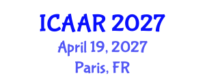 International Conference on Antibiotics and Antibiotic Resistance (ICAAR) April 19, 2027 - Paris, France International Conference on Antibiotics and Antibiotic Resistance (ICAAR) April 19, 2027 - Paris, France