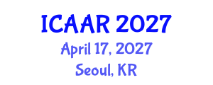 International Conference on Antibiotics and Antibiotic Resistance (ICAAR) April 17, 2027 - Seoul, Republic of Korea International Conference on Antibiotics and Antibiotic Resistance (ICAAR) April 17, 2027 - Seoul, Republic of Korea