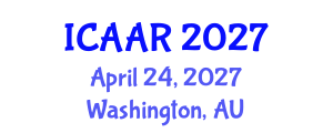 International Conference on Antibiotics and Antibiotic Resistance (ICAAR) April 24, 2027 - Washington, Australia International Conference on Antibiotics and Antibiotic Resistance (ICAAR) April 24, 2027 - Washington, Australia