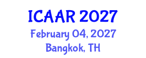 International Conference on Antibiotics and Antibiotic Resistance (ICAAR) February 04, 2027 - Bangkok, Thailand International Conference on Antibiotics and Antibiotic Resistance (ICAAR) February 04, 2027 - Bangkok, Thailand