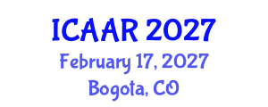 International Conference on Antibiotics and Antibiotic Resistance (ICAAR) February 17, 2027 - Bogota, Colombia International Conference on Antibiotics and Antibiotic Resistance (ICAAR) February 17, 2027 - Bogota, Colombia