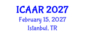 International Conference on Antibiotics and Antibiotic Resistance (ICAAR) February 15, 2027 - Istanbul, Turkey International Conference on Antibiotics and Antibiotic Resistance (ICAAR) February 15, 2027 - Istanbul, Turkey
