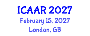 International Conference on Antibiotics and Antibiotic Resistance (ICAAR) February 15, 2027 - London, United Kingdom International Conference on Antibiotics and Antibiotic Resistance (ICAAR) February 15, 2027 - London, United Kingdom
