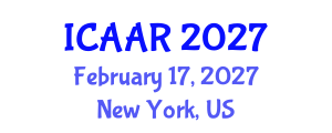 International Conference on Antibiotics and Antibiotic Resistance (ICAAR) February 17, 2027 - New York, United States International Conference on Antibiotics and Antibiotic Resistance (ICAAR) February 17, 2027 - New York, United States