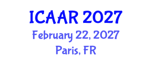 International Conference on Antibiotics and Antibiotic Resistance (ICAAR) February 22, 2027 - Paris, France International Conference on Antibiotics and Antibiotic Resistance (ICAAR) February 22, 2027 - Paris, France