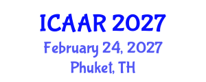 International Conference on Antibiotics and Antibiotic Resistance (ICAAR) February 24, 2027 - Phuket, Thailand International Conference on Antibiotics and Antibiotic Resistance (ICAAR) February 24, 2027 - Phuket, Thailand