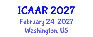 International Conference on Antibiotics and Antibiotic Resistance (ICAAR) February 24, 2027 - Washington, United States International Conference on Antibiotics and Antibiotic Resistance (ICAAR) February 24, 2027 - Washington, United States
