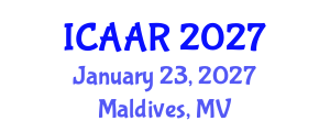 International Conference on Antibiotics and Antibiotic Resistance (ICAAR) January 23, 2027 - Maldives, Maldives International Conference on Antibiotics and Antibiotic Resistance (ICAAR) January 23, 2027 - Maldives, Maldives
