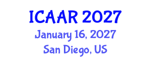 International Conference on Antibiotics and Antibiotic Resistance (ICAAR) January 16, 2027 - San Diego, United States International Conference on Antibiotics and Antibiotic Resistance (ICAAR) January 16, 2027 - San Diego, United States