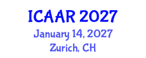 International Conference on Antibiotics and Antibiotic Resistance (ICAAR) January 14, 2027 - Zurich, Switzerland International Conference on Antibiotics and Antibiotic Resistance (ICAAR) January 14, 2027 - Zurich, Switzerland