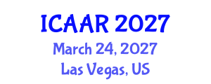 International Conference on Antibiotics and Antibiotic Resistance (ICAAR) March 24, 2027 - Las Vegas, United States International Conference on Antibiotics and Antibiotic Resistance (ICAAR) March 24, 2027 - Las Vegas, United States