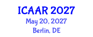 International Conference on Antibiotics and Antibiotic Resistance (ICAAR) May 20, 2027 - Berlin, Germany International Conference on Antibiotics and Antibiotic Resistance (ICAAR) May 20, 2027 - Berlin, Germany