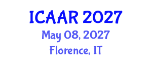 International Conference on Antibiotics and Antibiotic Resistance (ICAAR) May 08, 2027 - Florence, Italy International Conference on Antibiotics and Antibiotic Resistance (ICAAR) May 08, 2027 - Florence, Italy
