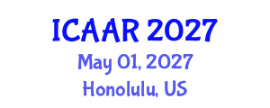 International Conference on Antibiotics and Antibiotic Resistance (ICAAR) May 01, 2027 - Honolulu, United States International Conference on Antibiotics and Antibiotic Resistance (ICAAR) May 01, 2027 - Honolulu, United States
