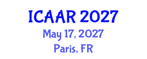 International Conference on Antibiotics and Antibiotic Resistance (ICAAR) May 17, 2027 - Paris, France International Conference on Antibiotics and Antibiotic Resistance (ICAAR) May 17, 2027 - Paris, France