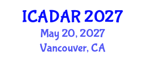 International Conference on Antimicrobial Drugs and Antibiotic Resistance (ICADAR) May 20, 2027 - Vancouver, Canada International Conference on Antimicrobial Drugs and Antibiotic Resistance (ICADAR) May 20, 2027 - Vancouver, Canada