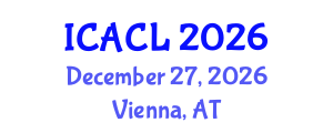International Conference on Antitrust and Competition Law (ICACL) December 27, 2026 - Vienna, Austria