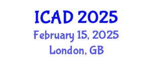 International Conference on Anxiety Disorders (ICAD) February 15, 2025 - London, United Kingdom