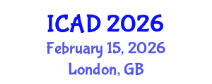 International Conference on Anxiety Disorders (ICAD) February 15, 2026 - London, United Kingdom