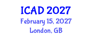International Conference on Anxiety Disorders (ICAD) February 15, 2027 - London, United Kingdom International Conference on Anxiety Disorders (ICAD) February 15, 2027 - London, United Kingdom