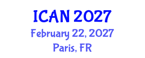 International Conference on Aphasia and Neurolinguistics (ICAN) February 22, 2027 - Paris, France International Conference on Aphasia and Neurolinguistics (ICAN) February 22, 2027 - Paris, France