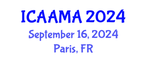 International Conference on Applications of Alternative Medicine and Acupuncture (ICAAMA) September 16, 2024 - Paris, France