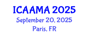 International Conference on Applications of Alternative Medicine and Acupuncture (ICAAMA) September 20, 2025 - Paris, France