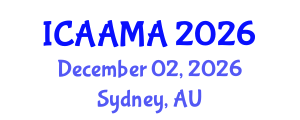 International Conference on Applications of Alternative Medicine and Acupuncture (ICAAMA) December 02, 2026 - Sydney, Australia International Conference on Applications of Alternative Medicine and Acupuncture (ICAAMA) December 02, 2026 - Sydney, Australia