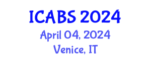 International Conference on Applications of Building Simulation (ICABS) April 04, 2024 - Venice, Italy