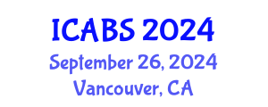International Conference on Applications of Building Simulation (ICABS) September 26, 2024 - Vancouver, Canada