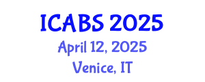International Conference on Applications of Building Simulation (ICABS) April 12, 2025 - Venice, Italy