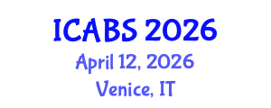 International Conference on Applications of Building Simulation (ICABS) April 12, 2026 - Venice, Italy