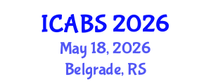 International Conference on Applications of Building Simulation (ICABS) May 18, 2026 - Belgrade, Serbia International Conference on Applications of Building Simulation (ICABS) May 18, 2026 - Belgrade, Serbia
