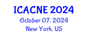 International Conference on Applications of Cognitive and Neural Engineering (ICACNE) October 07, 2024 - New York, United States