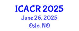 International Conference on Applications of Cognitive Robotics (ICACR) June 26, 2025 - Oslo, Norway International Conference on Applications of Cognitive Robotics (ICACR) June 26, 2025 - Oslo, Norway