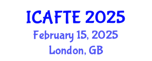 International Conference on Applications of Fluids and Thermodynamics Engineering (ICAFTE) February 10, 2025 - London, United Kingdom