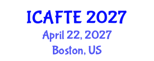 International Conference on Applications of Fluids and Thermodynamics Engineering (ICAFTE) April 22, 2027 - Boston, United States International Conference on Applications of Fluids and Thermodynamics Engineering (ICAFTE) April 22, 2027 - Boston, United States