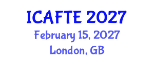 International Conference on Applications of Fluids and Thermodynamics Engineering (ICAFTE) February 15, 2027 - London, United Kingdom International Conference on Applications of Fluids and Thermodynamics Engineering (ICAFTE) February 15, 2027 - London, United Kingdom