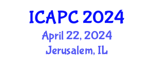 International Conference on Applications of Porous Ceramics (ICAPC) April 22, 2024 - Jerusalem, Israel