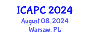International Conference on Applications of Porous Ceramics (ICAPC) August 08, 2024 - Warsaw, Poland