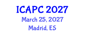 International Conference on Applications of Porous Ceramics (ICAPC) March 25, 2027 - Madrid, Spain International Conference on Applications of Porous Ceramics (ICAPC) March 25, 2027 - Madrid, Spain