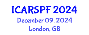 International Conference on Applications of Remote Sensing in Precision Farming (ICARSPF) December 09, 2024 - London, United Kingdom